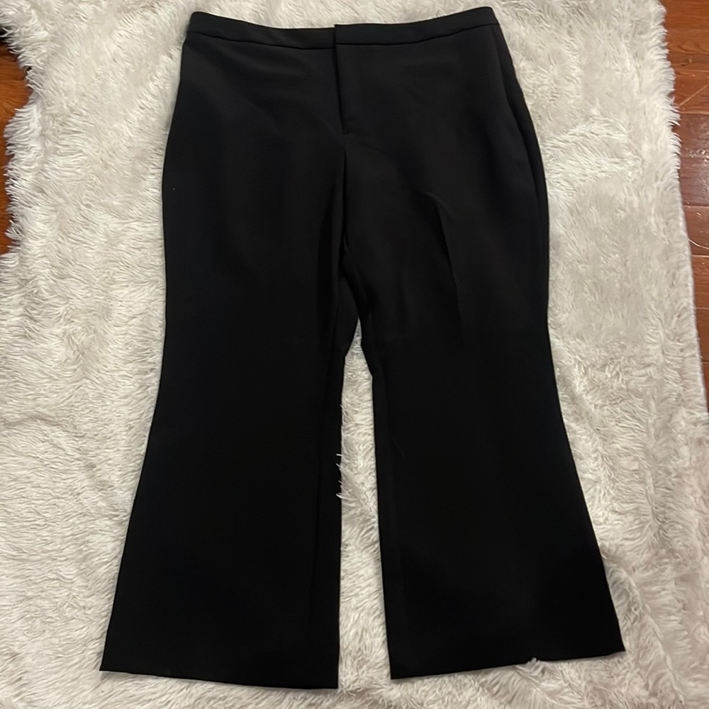 Nice Nine West black Kick flare pants 18